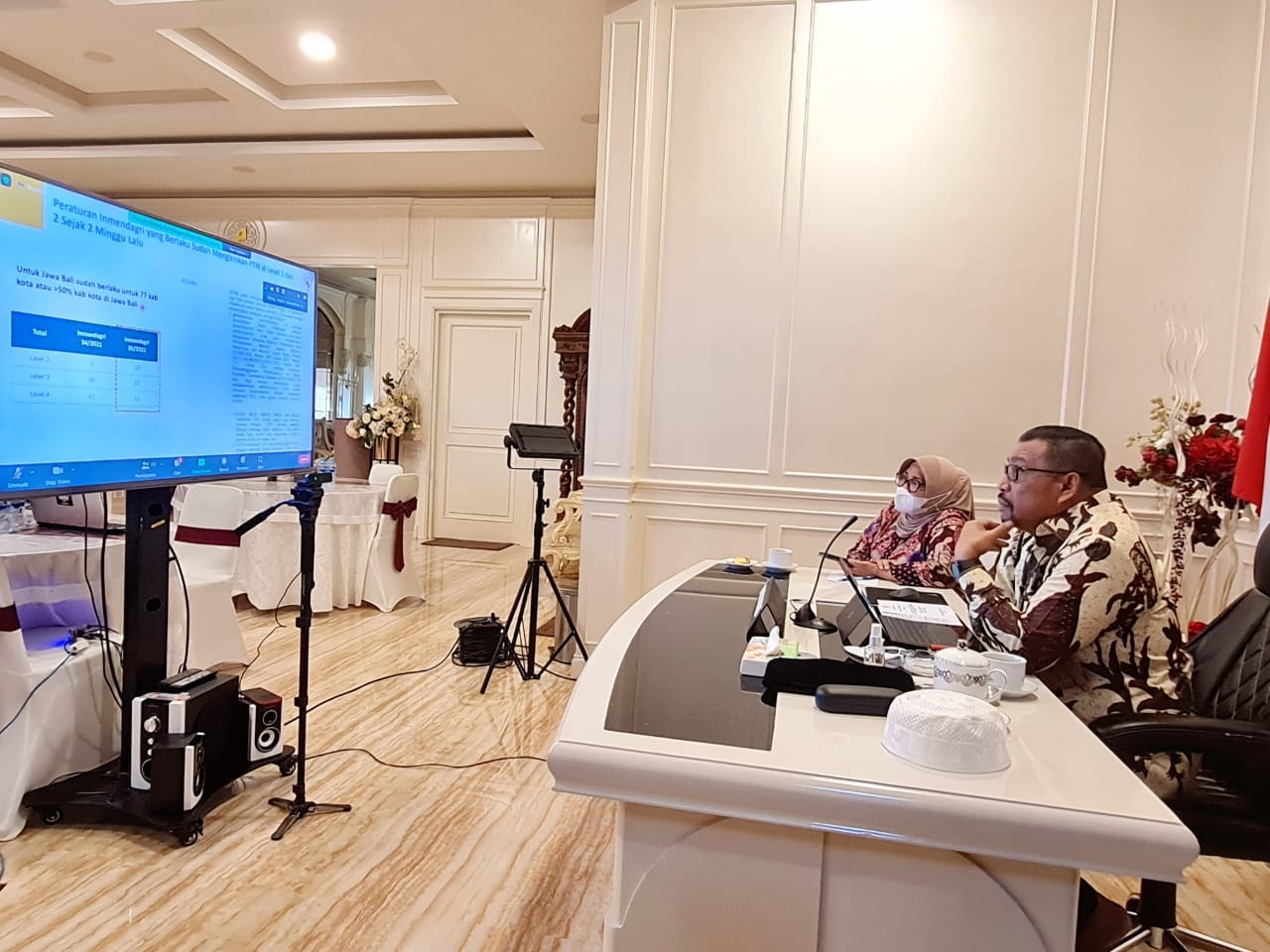 Gubmal MI Skolah Tatap Muka