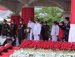Upacara Dirgahayu Kemerdekaan RI ke 76 di Papua Barat Diguyur Hujan