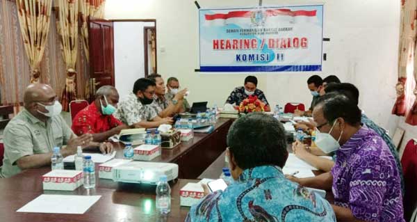 Komisi II DPRD Biak Bapenda Kunker