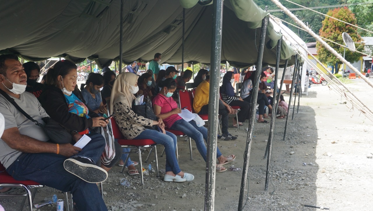 Lantamal IX Ambon Vaksin Baguala