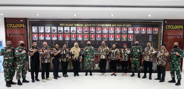 Pangdam 17 Cen GP FKPPI Papua