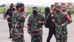 Pangdam Cenderawasih Sambut Kunker Panglima TNI – Kapolri di Papua