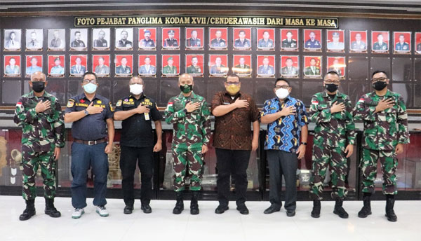 Pangdam 17 Cen Tim Covid19 Papua