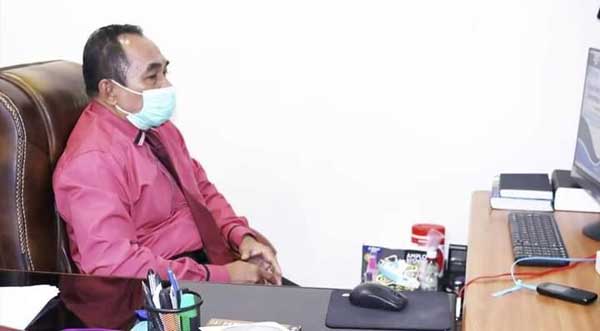 Rektor Unpatti Ambon Ikuti Peringatan Hakteknas ke 26 Tahun 2021 2 Rektor Unpatti Ambon prof MJ Sapteno