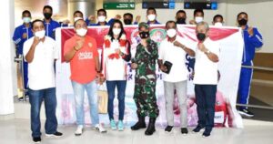 Alvin Tehupiory, Atlet Olimpiade Asal Kodam Pattimura Tiba di Ambon