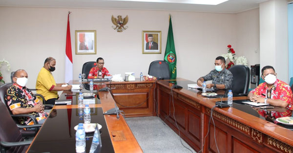 Wagub Orno Korban Konflik Maluku kor