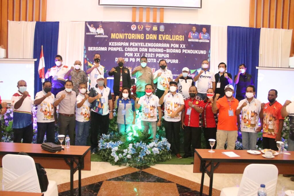 Sisa 50 Hari PON XX, BTM Minta Panitia Klaster Kota Jayapura Lebih Fokus
