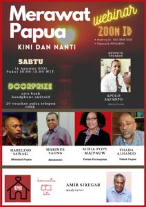 Webinar: Bersama Merawat Papua Kini dan Nanti Dalam Bingkai NKRI