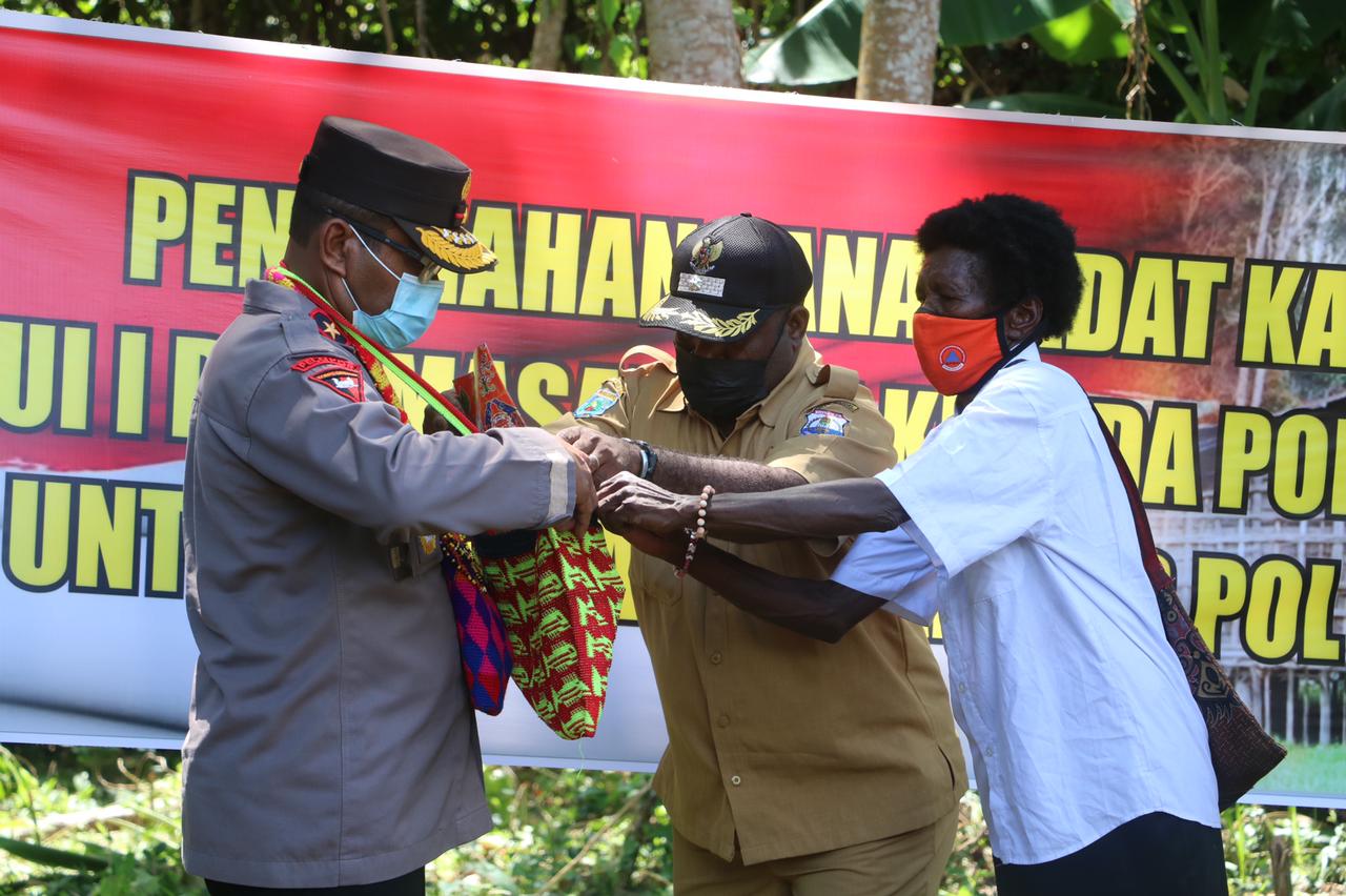 Salut, Warga Masabui Hibahkan Tanah Bangun Pos Polisi 13 WhatsApp Image 2021 08 18 at 17.53.47