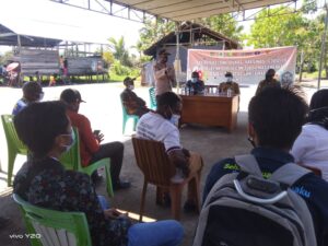 Kapolsek Tor Atas Ajak Warga Lawan Covid-19 Dengan Vaksinasi