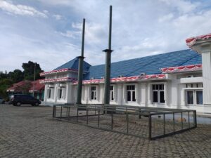 Diskominfo Papua Bangun Videotron Promosi PON XX dan Peparnas XVI 2021di Nabire