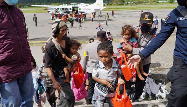 17 Warga Sipil Evakuasi dari Kiwirok