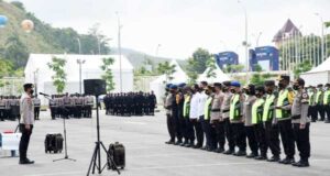 Apel Gladi Pengamanan OCC PON XX Papua 2021