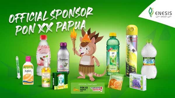 Enesis Grup Resmi Sponsori PON XX Papua