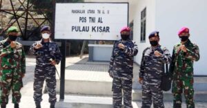 Danguspurla Koarmada III Cek Kesiagaan Posal Pulau Kisar