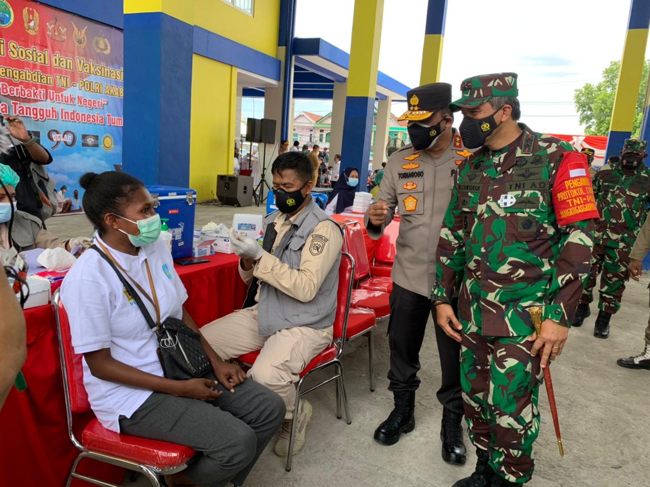 894 Orang Divaksin, Berkat Serbuan Vaksinasi Alumni AKABRI Angkatan 90 10 IMG 20210831 WA0001