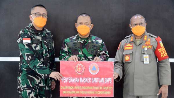 Kogabwilhan 2 Juta Masker BNPB