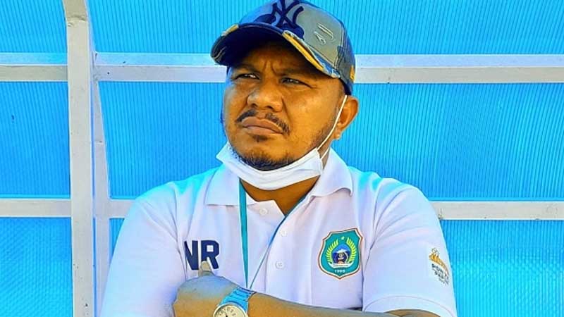 Manager tim PON sepak bola Malut Nuryadin A