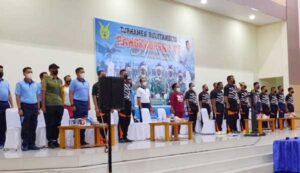 Wakil Ketua DPRD Biak Hadiri Open Turnamen Bulutangkis Koopsau III