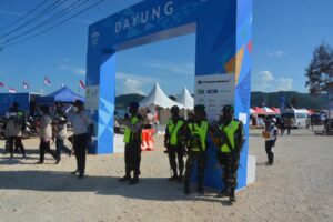 53 Personil Gabungan Amankan Venue Dayung Klaster Kota Jayapura