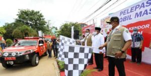 BNPB Luncurkan Gerakan Mobil Masker Untuk Masyarakat
