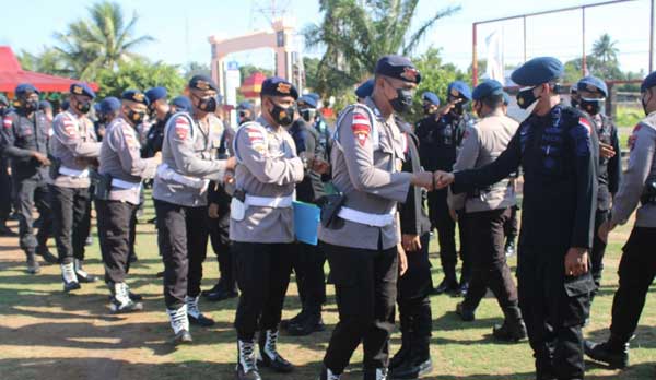 Brimob BKO Gorontalo Pamitan