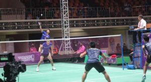 Laga Final Bulu Tangkis PON XX Berlangsung Lancar