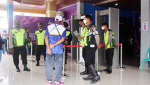 Hari ke 6 Laga Takraw PON XX, Personel Gabungan Lakukan Penjagaan Ketat