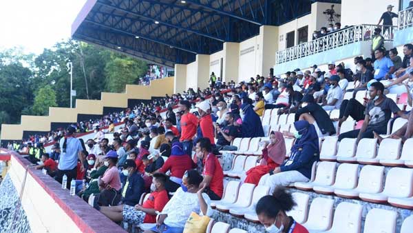 Laga Sepak Bola PON XX, Penonton Diingatkan Taat Prokes