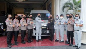 Kapolda Papua Terima Bantuan Ranmor dari Dirut PT. Jasa Raharja