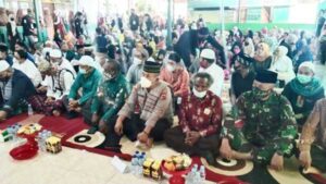 Aparat TNI di Deiyai Hadiri Acara Maulid Nabi Muhammad SAW 1443 H