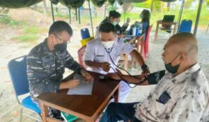 TNI AL Gencar Laksanakan Vaksinasi di Maluku
