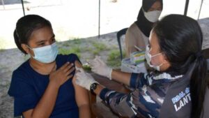 Wujudkan Maluku Bebas Covid-19, Lantamal IX Kebut Vaksinasi