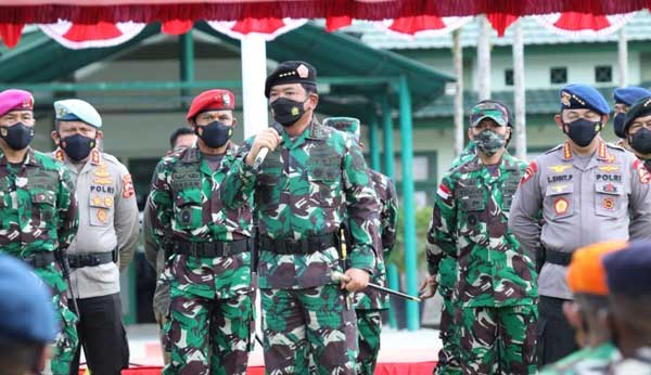 Pangdam Cenderawasih Dampingi Kunker Panglima TNI – Kapolri di Mimika