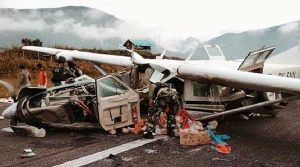 Pesawat Gagal Landing