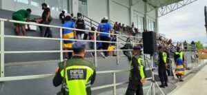 Pertandingan Final Cabor Tenis Lapangan Aman Terkendali