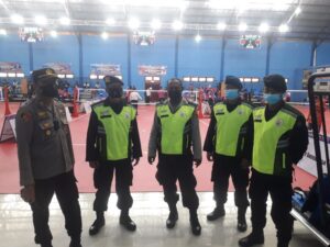 Tinjau Venue Cabor Sepak Takraw, Kapolsek Abepura: Laga Final Berlangsung Aman