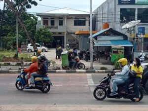 Disiplin Tidak Gunakan Helm Masih Dominasi Pelanggaran Lalu Lintas