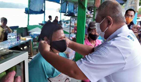 bantuan masker bnpb