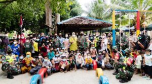Pangdam Pattimura Tinjau Walang Belajar Negeri Rumah Tiga