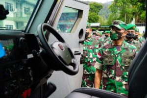 Terima 67 Kendaraan Ops dari Mabesad, Ini Pesan Pangdam Cenderawasih