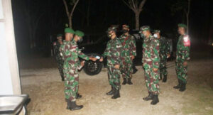 Pangdam Brawijaya Kunjungi Satgas Yon Mekanis 512/QY di Batas RI-PNG