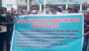 Soal Pembayaran Relawan PON, Kapolda Papua Diminta Ikut Bertanggung Jawab