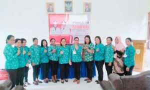 Ketua TP PKK Bursel Kunker ke Kecamatan Leksula
