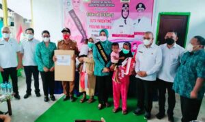 Kunker ke Bursel, Duta Parenting Maluku Tinjau 2 Lokus Stunting