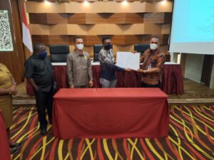Eksekutif dan Bapemperda Teken Perbaikan 9 Ranperda