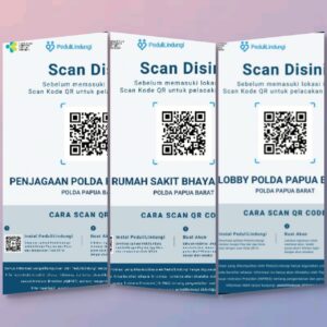 Masuk Areal Mapolda PB Wajib Gunakan Aplikasi Peduli Lindungi