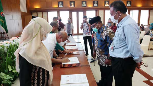 7 0PD Disdukcapil Mal TTD kesepakatan Kor