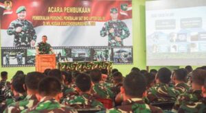Bekali Satgas BKO Koramil Persiapan Gel III, Danrem PWY : Utamakan Binter – Komsos
