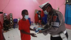 Satlantas Manokwari Edukasi Tertib Lalulintas Bagi Kaum Disabilitas
